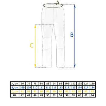 Бойові штани Tailor G3 з наколінниками ММ-14 піксель ЗСУ 46