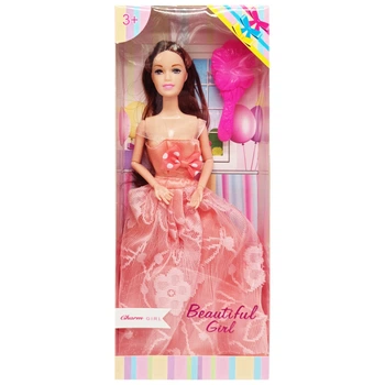 Детская Кукла "beautiful Girl" D200-216(orange) В Нарядном Платье (275236)