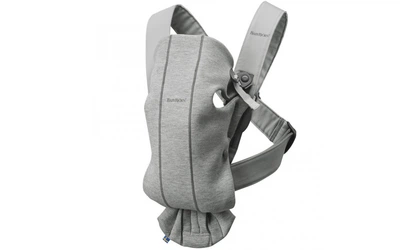 Рюкзак-кенгуру для немовлят BabyBjorn MINI 3D Jersey Light Grey