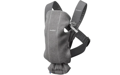 Рюкзак-кенгуру для немовлят BabyBjorn MINI 3D Jersey Dark Grey