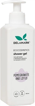 Гель для душу з ароматом граната і нотками лотоса - De La Mark 400ml (497951-23371)