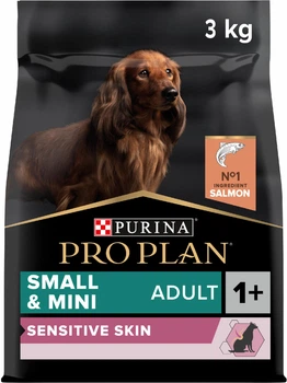 Сухой корм для собак Purina Pro Plan Small&Mini Adult Sensitive с лососем 3 кг (7613035114890)