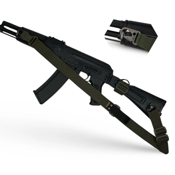 Ремень оружейный одно/двухточечный с дополнительным креплением RAGNAROK "TYR" carbine олива