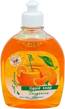 Гель-мило мандарин з гліцерином - Вкусные Секреты 300ml (131511-25591)