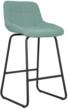 Стілець для кухні та вітальні барний Nowy Styl NICOLE ordf HOKER CFS LB BLACK (BOX-1) SQR SORO-34