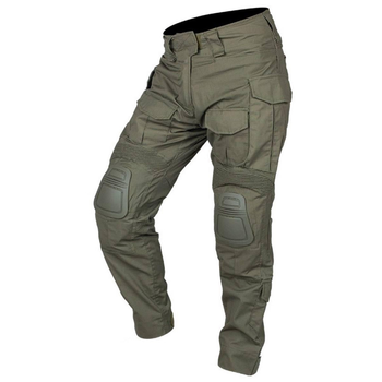 Мужские брюки G3 с наколенниками / Штаны рип-стоп с тефлоновым покрытием олива размер 2XL