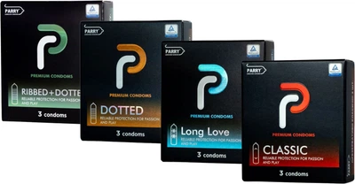 Презервативи Parry Premium Assorted 4 пачки по 3 шт (ROZ6400230274)