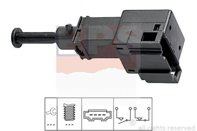 Датчик стоп сигнала EPS 1810151 Skoda Octavia; Volkswagen Golf, Bora, Sharan, Multivan, Transporter, Touareg; Audi A3, TT, A2; Seat Leon, Toledo; Porsche Cayenne 1J0945511A, 1J0945511E, 95561311031