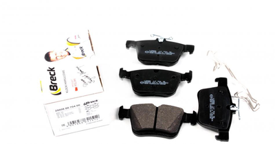 Тормозные колодки BRECK 25008 00 704 00 Volkswagen Golf, T-Roc, Touran; Audi A3, TT; Skoda Karoq; Seat Leon 5Q0698451C, 5Q0698451N, 8V0698451
