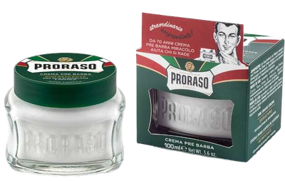 Крем перед голінням Proraso Green Crema Pre Barba з олією евкаліпта 100 мл (8004395009008)