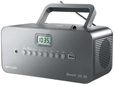 System akustyczny Muse M-30 BT Portable Bluetooth Radio Czarny (3700460209186)