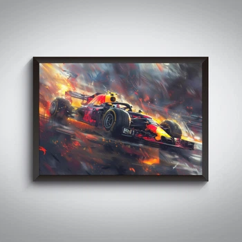 Постер боліда Ред Булл Формула 1 / Formula 1 / Макс Ферстаппен / F1