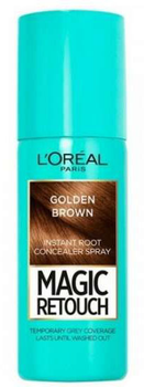 Тонуючий спрей для волосся L'Oreal Paris Paris Magic Retouch Golden Brown 75 мл (3600523388240)