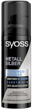 Тонуюча пінка для волосся SYOSS Tint Mousse Metal Silver 120 мл (4015100335743)