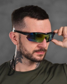 Військові Тактичні окуляри зі змінними лінзами OAKLEY 5 лінз.