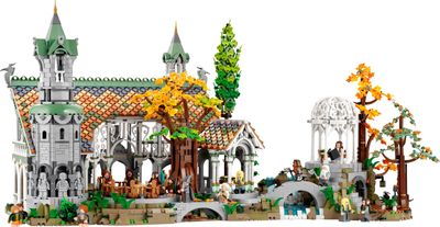 Zestaw klocków LEGO Icons Władca pierścieni: Rivendell 6167 elementów (10316)