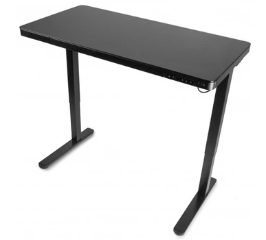 Регулируемый стол Barsky StandUp black glass 120x60см BST-11