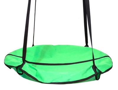 Гойдалка підвісна для дітей та дорослих, гніздо лелеки «Take&Ride Nest» Light green