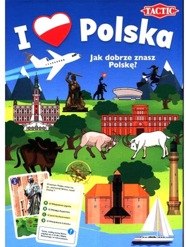 Gra planszowa Tactic I Love Polska (6416739564289)