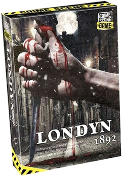 Настільна гра Tactic Crime Scene London 1892 (6416739585802)