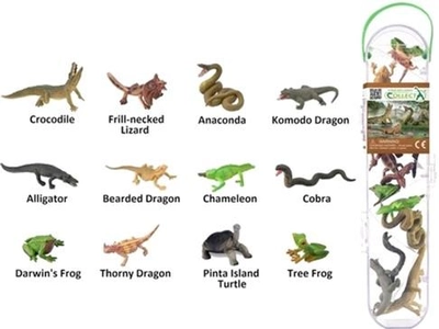Набір фігурок Collecta Mini Reptiles & Amphibiants 12 шт (4892900011943)