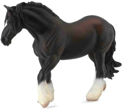 Figurka Collecta Shire Horse Mare Black XL 12 cm (4892900885827)