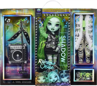 Лялька Рейнбоу Хай Шедоу Хай Харлі Лаймстоун Harley Limestone Rainbow High Vision Neon Shadow High 582762 MGA