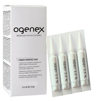 Система відновлення зміцнення та захисту волосся Inebrya Ogenex Fiber Perfector, 3,5 мл (10 шт.)