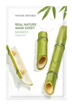 Тканинна маска Nature Republic Real Nature Mask Бамбук