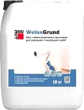 Глубоко проникающий грунт Baumit WeissGrund 10 кг (112802)