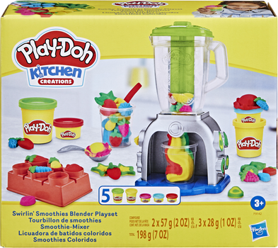 Набір для творчості з пластиліном Hasbro Play-Doh Блендер та смузі (F9142) 