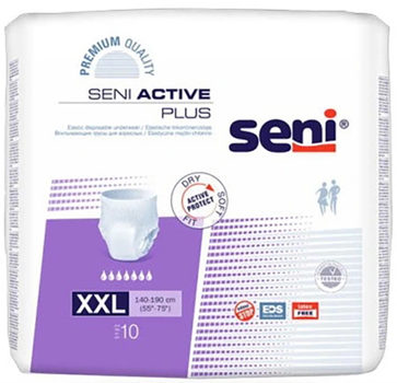 Majtki urologiczne Seni Active Plus XXL 10 szt (5900516801588)