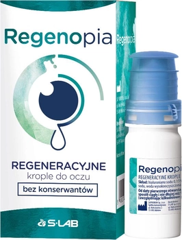 Krople do oczu S-lab Regenopia Regeneracyjne 10 ml (5900741962412)