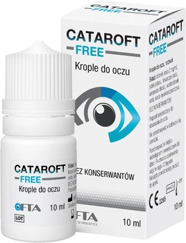 Краплі для очей Verco Cataroft Free 10 мл (5906190438409)