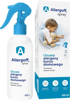 Spray neutralizujący alergeny kurzu domowego Icb Pharma Allergoff 400 ml (5904215273592)