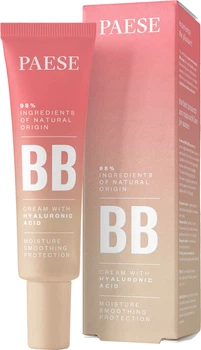 Тональный ВВ-крем Paese BB Cream with Hyaluronic Acid 03W Natural с гиалуроновой кислотой 30 мл (5902627620096)