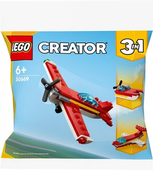 Конструктор LEGO Creator Червоний літак 51 деталь (30669)