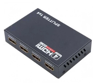 HDMI разветвитель 4в1 Splitter 9220 Черный