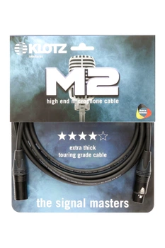 Кабель мікрофонний KLOTZ M2 SUPERIOR MICROPHONE CABLE 1 M (228276)
