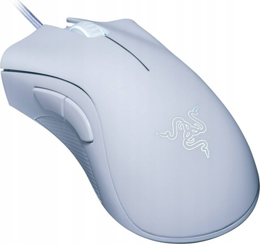 Mysz Razer Przewodowa Gaming Mouse DeathAdder Essential Ergonomic Optical mouse White (810056142636)