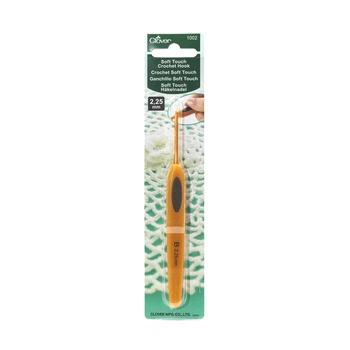 Гачок для в'язання Clover Soft Touch 2,25 мм х 13,5 см 1002/B