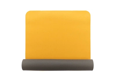 Килимок для йоги Bodhi Lotus Pro Mineral yellow/Silver cloud 183x60x0.6 см