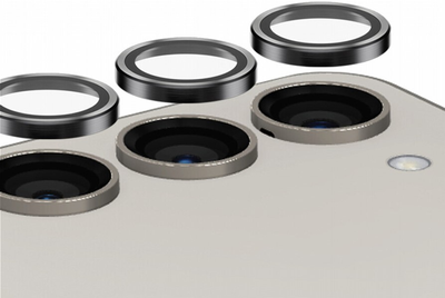 Szkło hartowane Panzer Glass Hoops Camera Lens Protector do Samsung Galaxy S24 Black (5711724012075)
