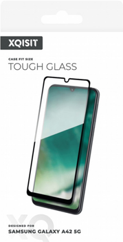 Захисне скло Xqisit Edge-to-Edge Tough Glass для Samsung Galaxy A42 5G Clear (4029948200262)