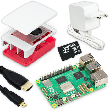 Мінікомп'ютер Raspberry Pi 5 Starter Kit 4GB