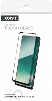 Szkło hartowane Xqisit Edge-to-Edge Tough Glass do Xiaomi Redmi Note 10 5G Clear (4029948204703)