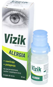 Капли для глаз Natur Produkt Pharma Vizik Alergia 10 мл (5904730876711)