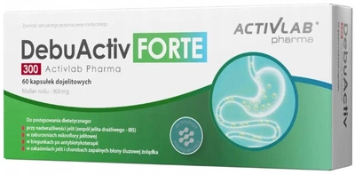 Капсулы для кишечника ActivLab DebuActiv Forte 300 60 шт (5903260905090)