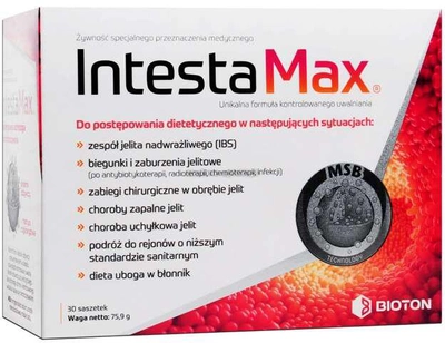 Саше для пищеварения Bioton Intesta Max 30 шт (5903792662324)