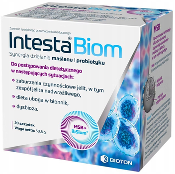 Саше для пищеварения Bioton Intesta Biom 20 шт (5903792662980)